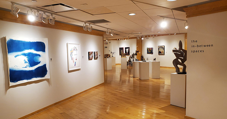 Riverfront Art Gallery interior