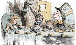 Image of Madhatter's Tea party from Alice in Wonderland