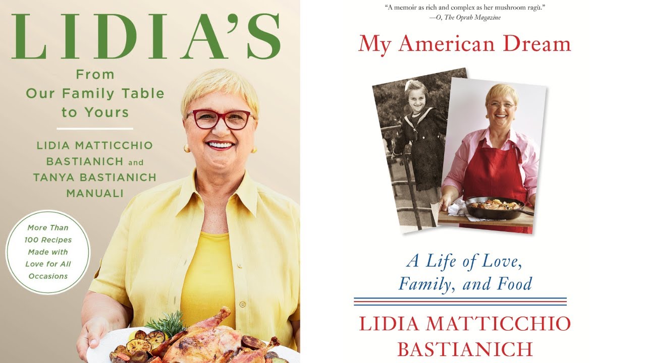 Book cover of Life, Love, Family, and Food with Lidia Bastianich