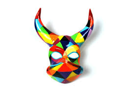 Image of Diablo Cojuelo Mask created by Tani Gomez 973-632-3792 contact@tanigomez.com