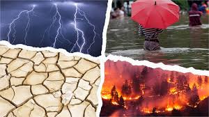 Image of 4 types of Harsh Weather