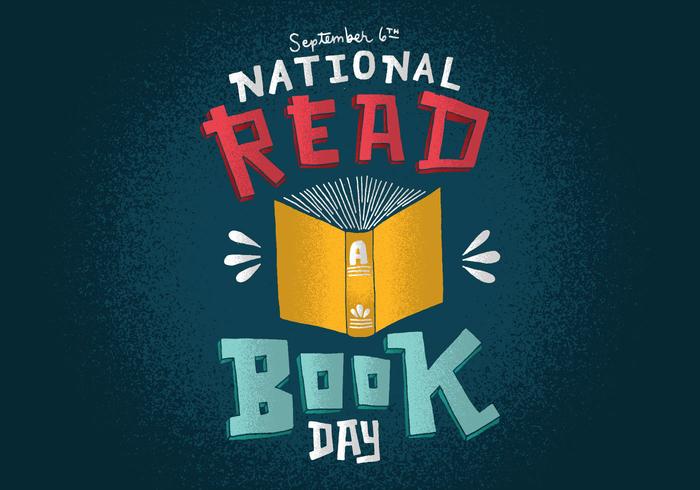 september 6th is national read a book day (text) with an open book 