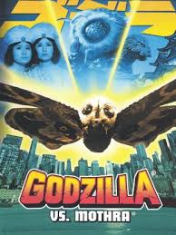 Movie poster of Godzilla vs Mothra