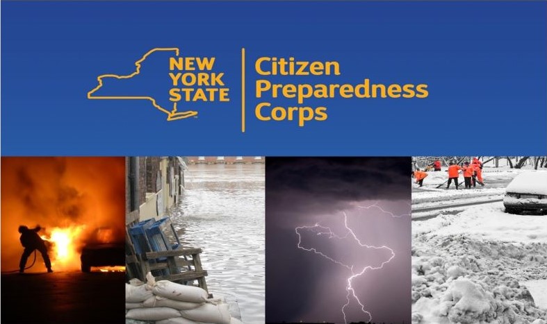 Image of Citizen Preparedness Corp NYS Logo Disaster photos