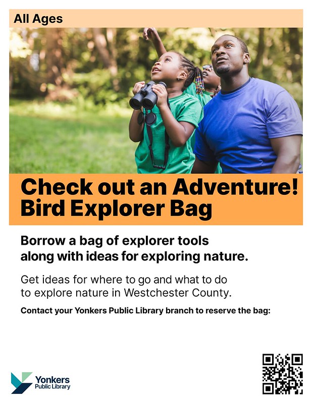 Check out an Adventure! Bird explorer bags available for check out at every YPL branch.