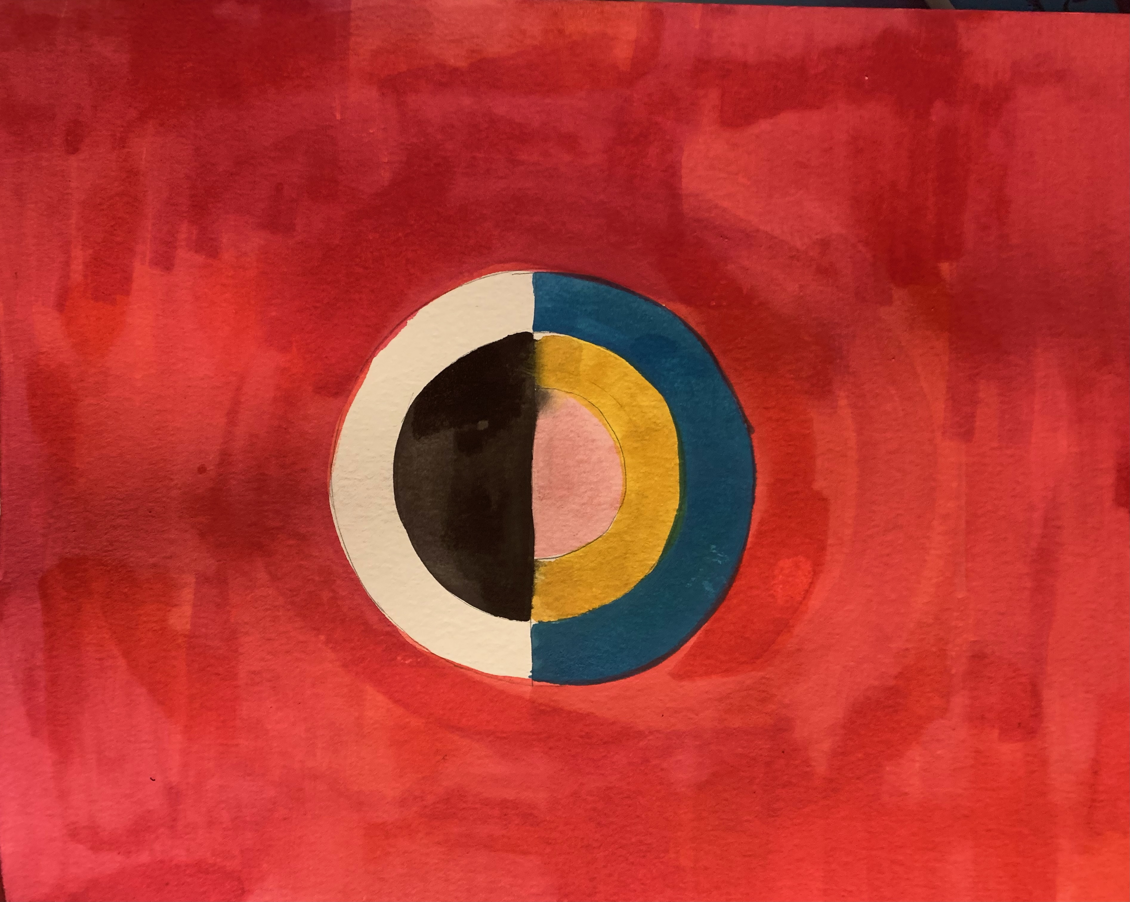 Image of a painting by Hilda Aaf Klint