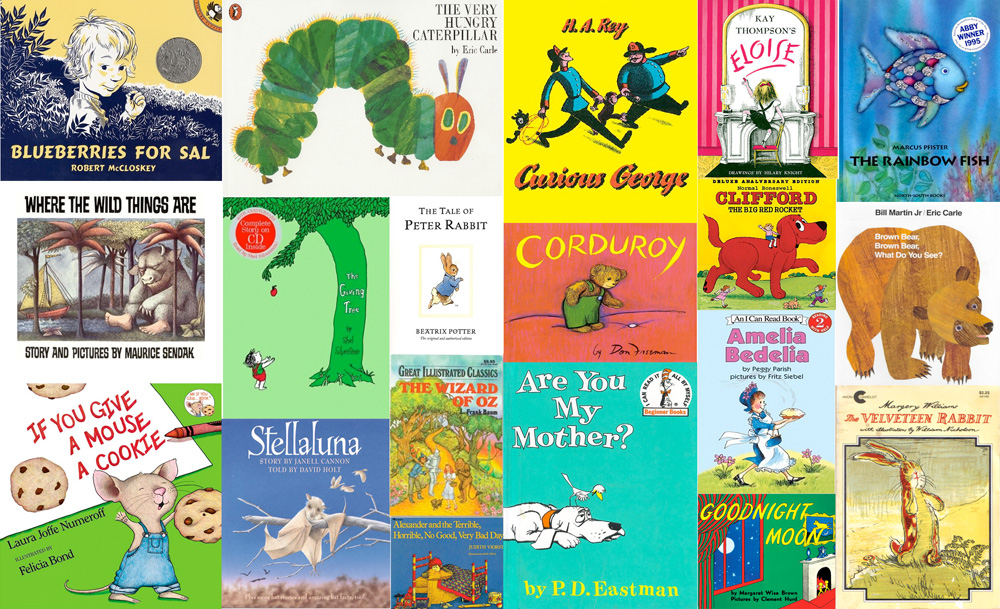 Image of Children's book covers
