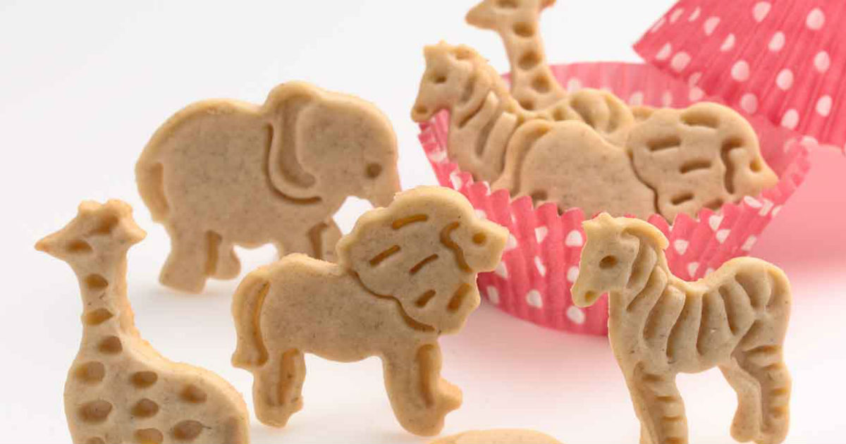 small grouping of animal crackers 