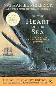 book cover of in the heart of the sea by nathaniel philbrick
