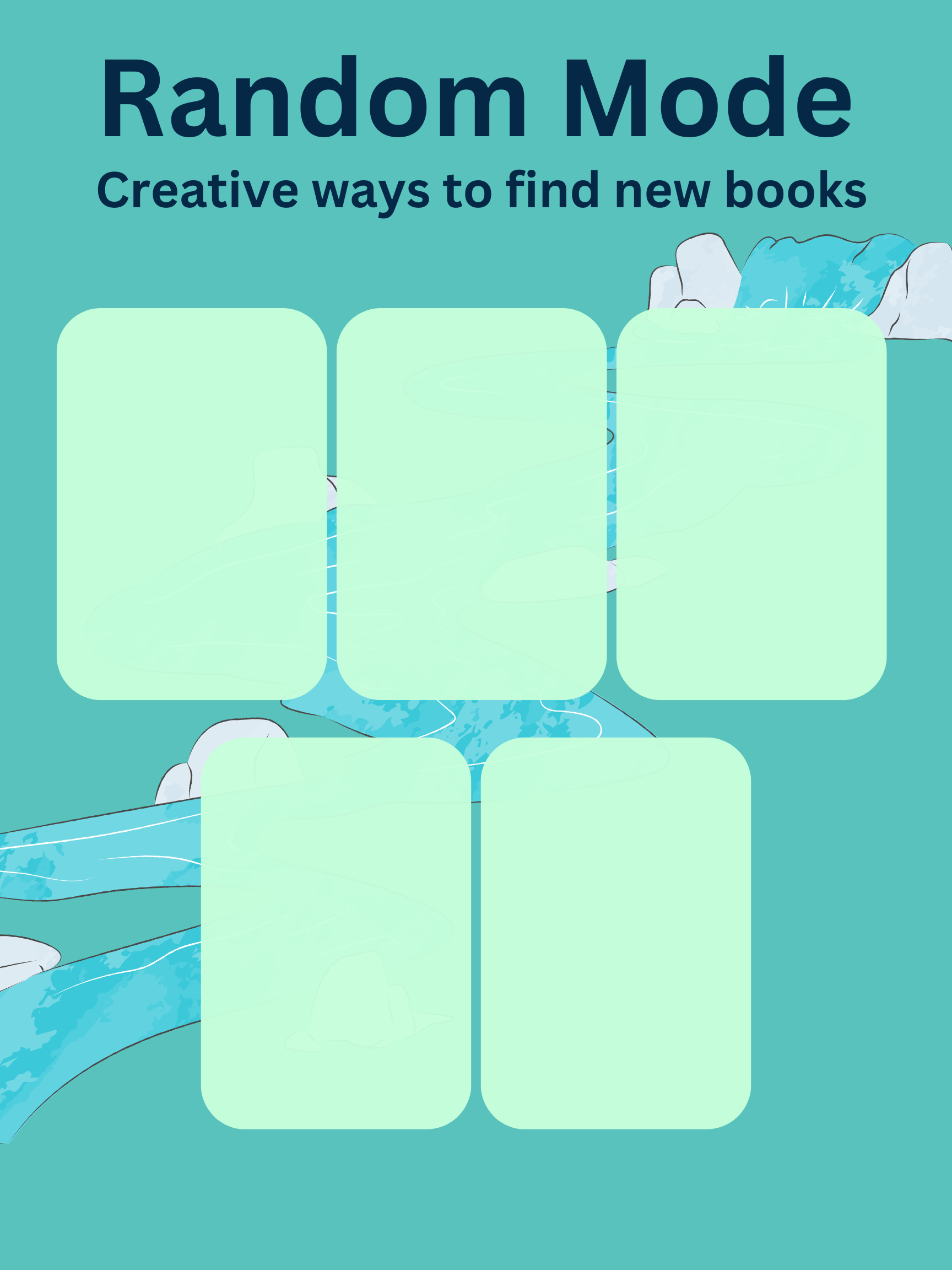 Blue and Green sheet with empty slots on it to add Images for. Reads Random Mode