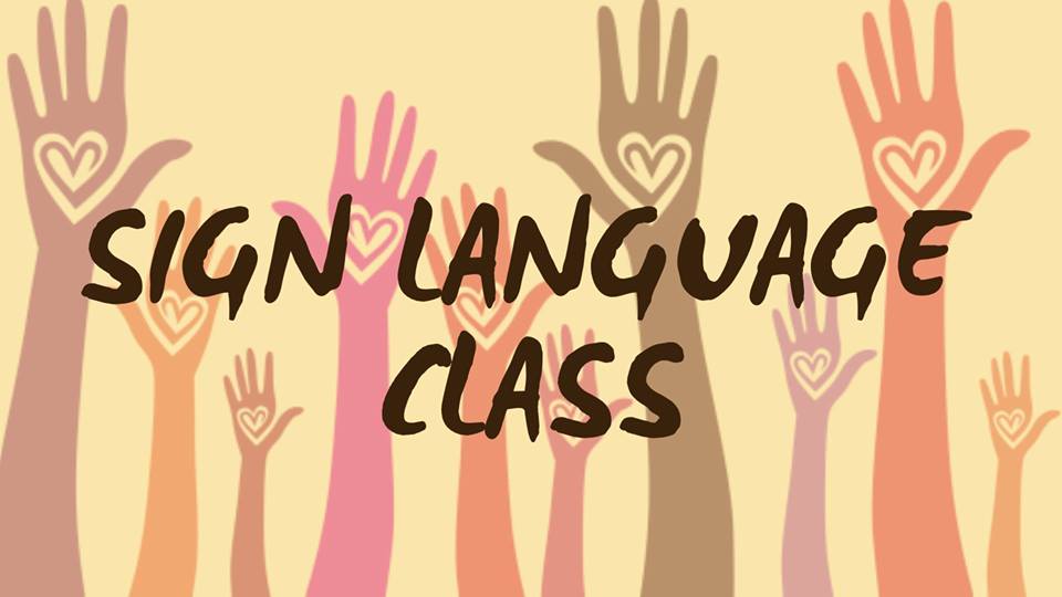 asl sign language class