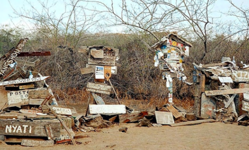 The "post office" in the Galapagos.
