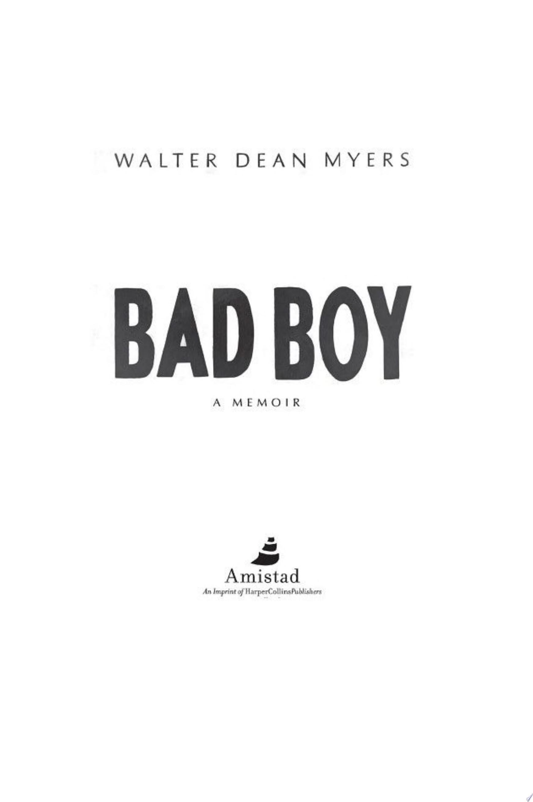 Image for "Bad Boy"