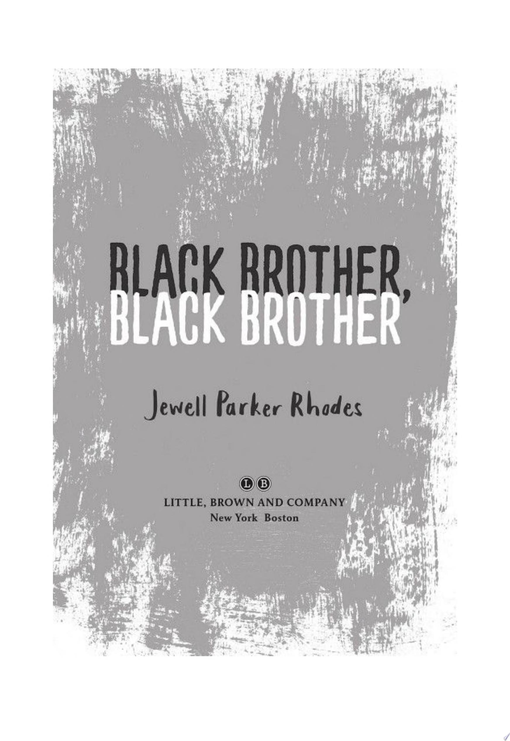 Image for "Black Brother, Black Brother"