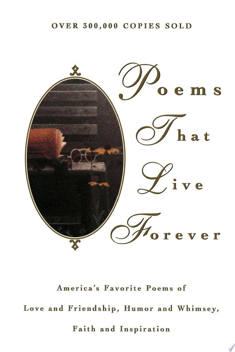 Image for "Poems That Live Forever"