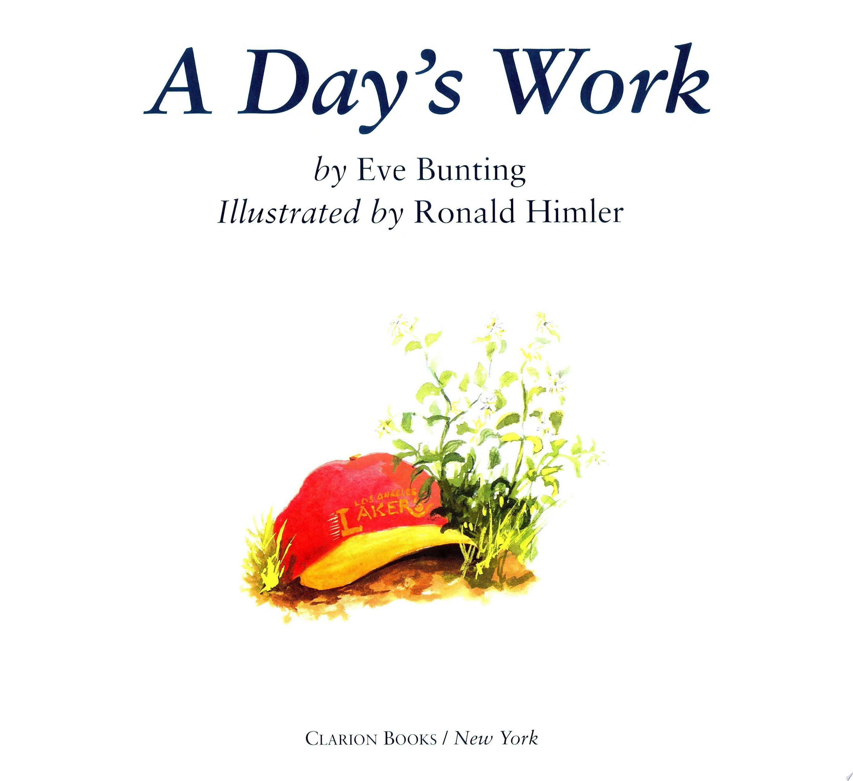 Image for "A Day's Work"