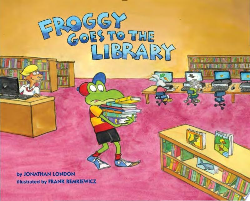 Image for "Froggy Goes to the Library"