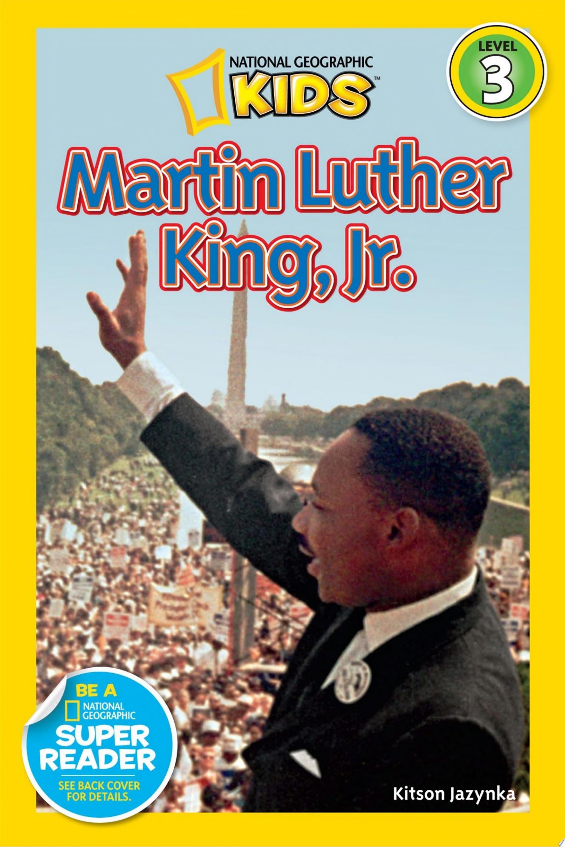 Image for "National Geographic Readers: Martin Luther King, Jr."