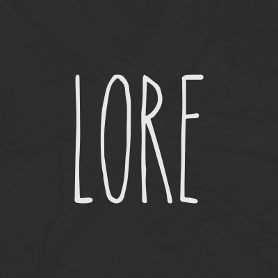 Just text: "Lore"