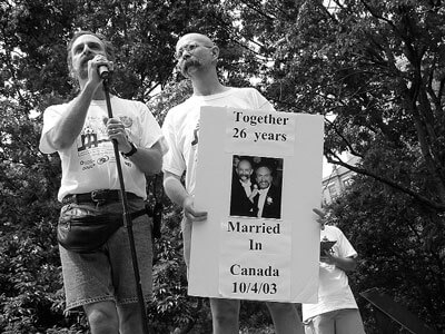 photo of michael sabatino and richard voorheis