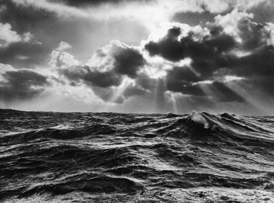 North Atlantic Squall, 1943 - Photographed by William Vandivert