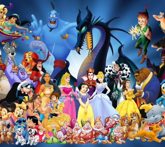 characters from Disney movies