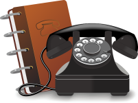 Directory and rotary phone