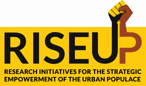 RISE UP, research initiatives for strategic empowerment for the urban populace.   