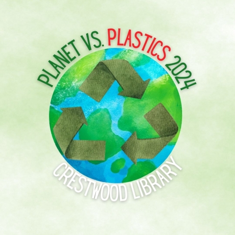 Image of Crestwood Library Earth Day 2024 Logo