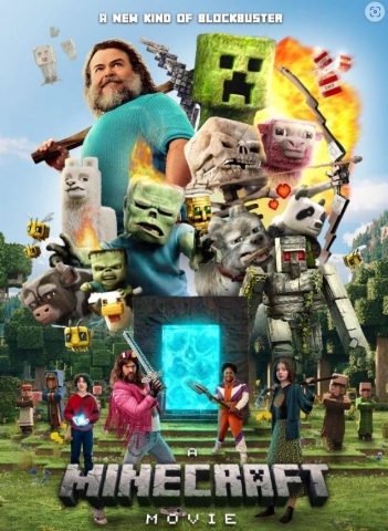 Image of Minecraft Movie poster