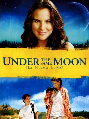 Poster featuring the character from Under The Same Moon (La Misma Luna)