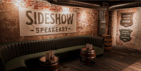 A photo of a speakeasy.
