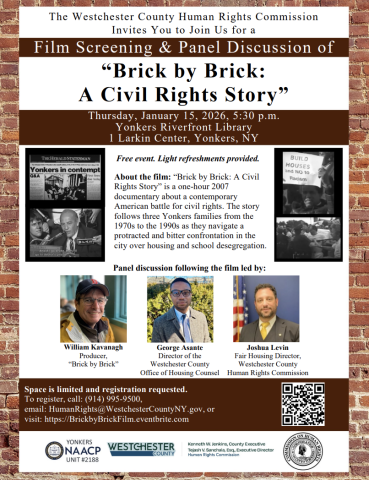"Brick by Brick: A Civil RIghts Story" Screening and Discussion