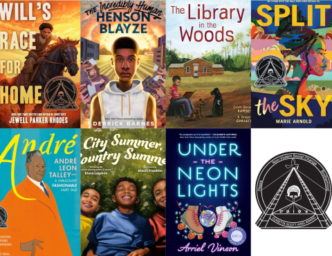 Montage of 2026 Coretta Scott King Book Award Winners