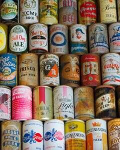image of beer cans
