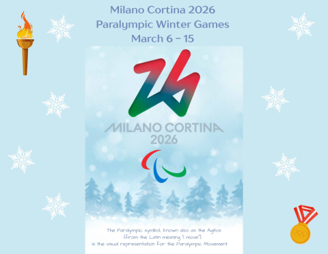 images of olympic torch and medal with paralympic logo
