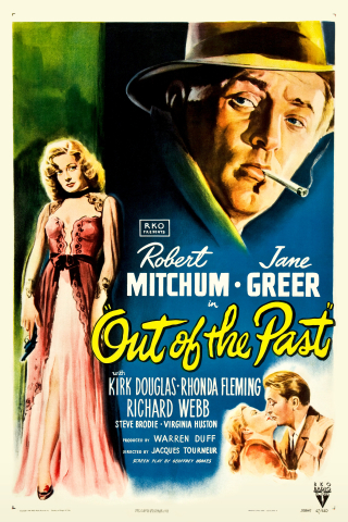 Out of the Past poster - 1947 - Yonkers Public Library