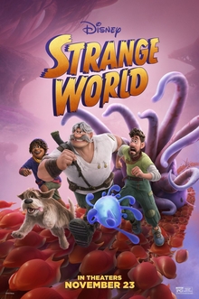 movie poster for Strange World