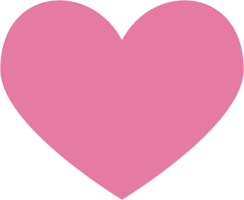pink heart 