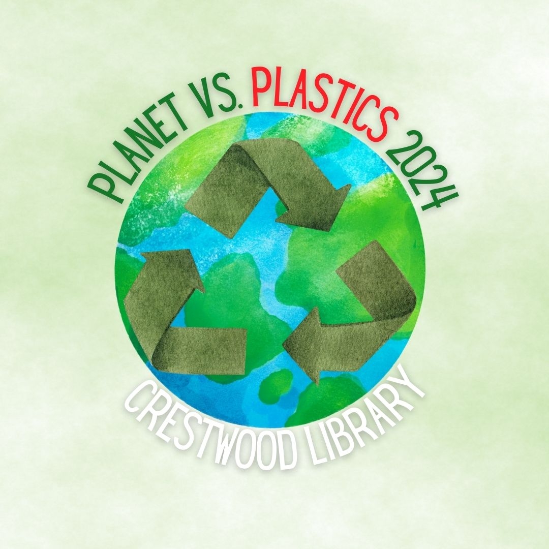 Image of Crestwood Library Earth Day 2024 Logo
