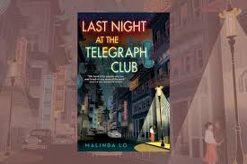 book cover of last night at the telegraph club