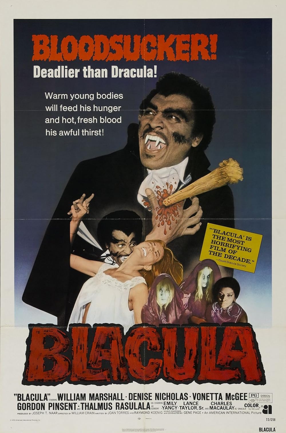 BLACULA poster