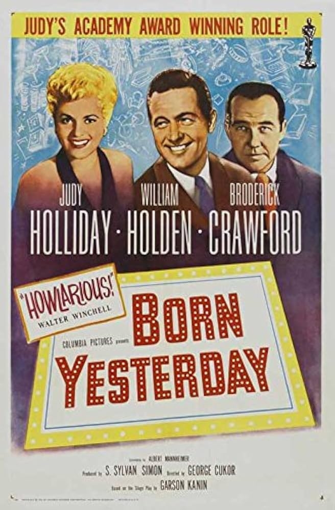 Born Yesterday, Classic Movie Mondays, Riverfront Library