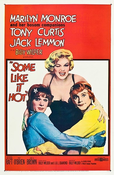 Some Like It Hot, Classic Movie Mondays, Riverfront Library