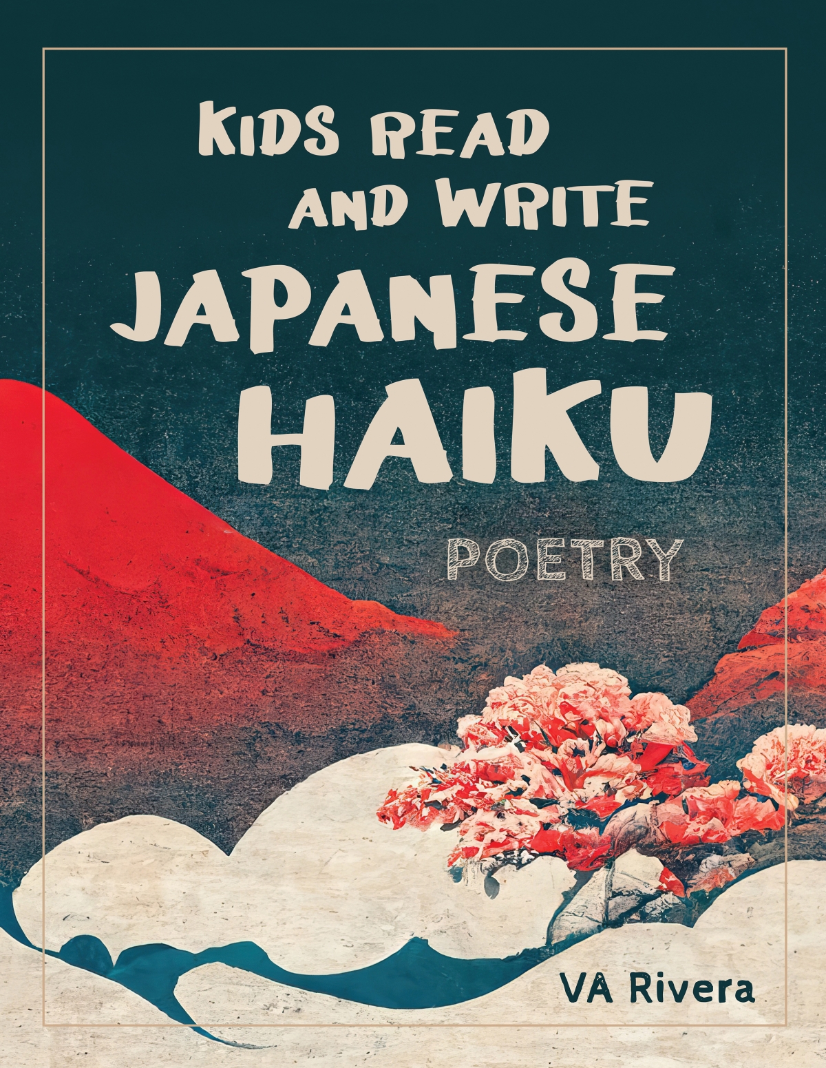 book cover of kids read and write japanese haiku