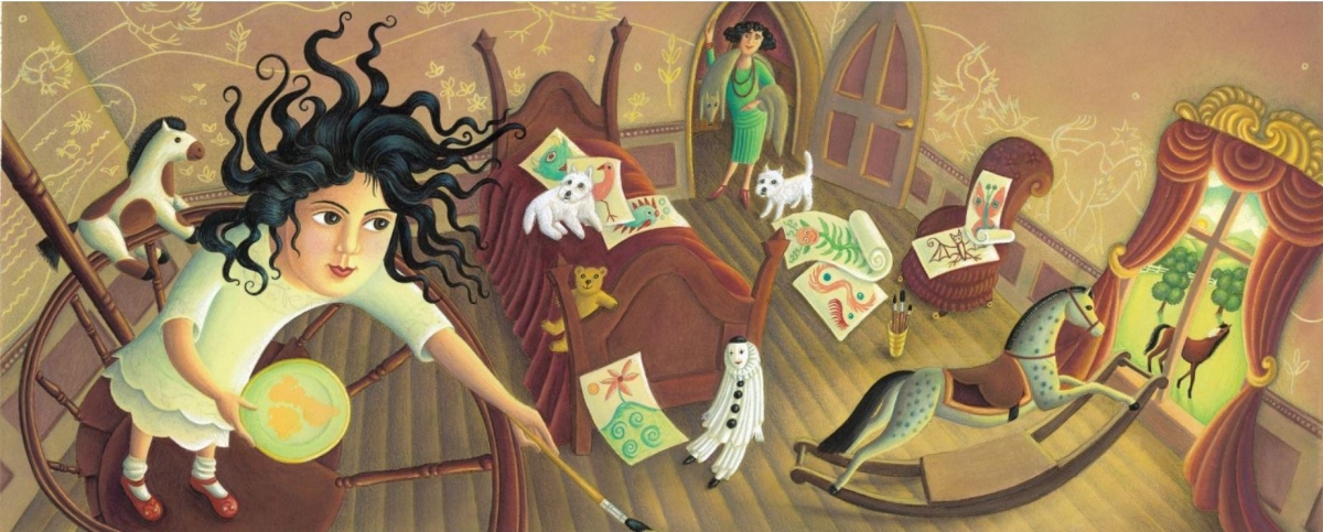 Leonora Carrington’s Life in Pictures: Illustrations by Amanda Hall