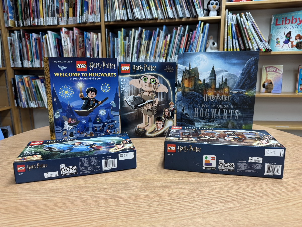 Image of Harry Potter LEGO sets and book