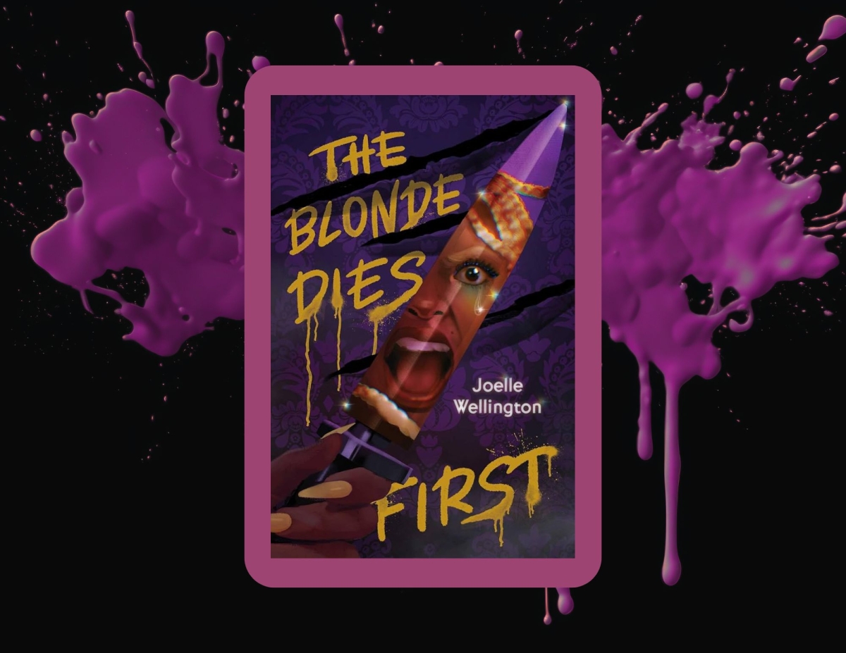 cover of the book The Blonde Dies First by Joelle Wellington