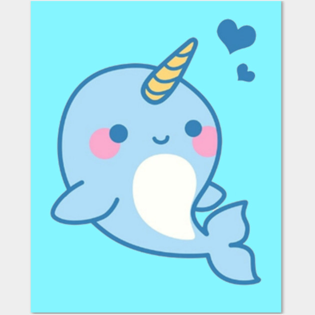 cute image of narwhal animal