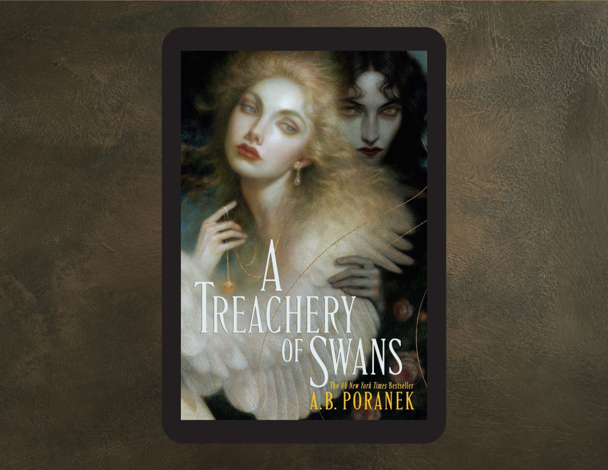 Book cover for A Treachery of Swans by A.B. Poraneck.